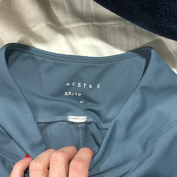 Aeropostale active crossover blue flare leggings - Picture 6 of 6